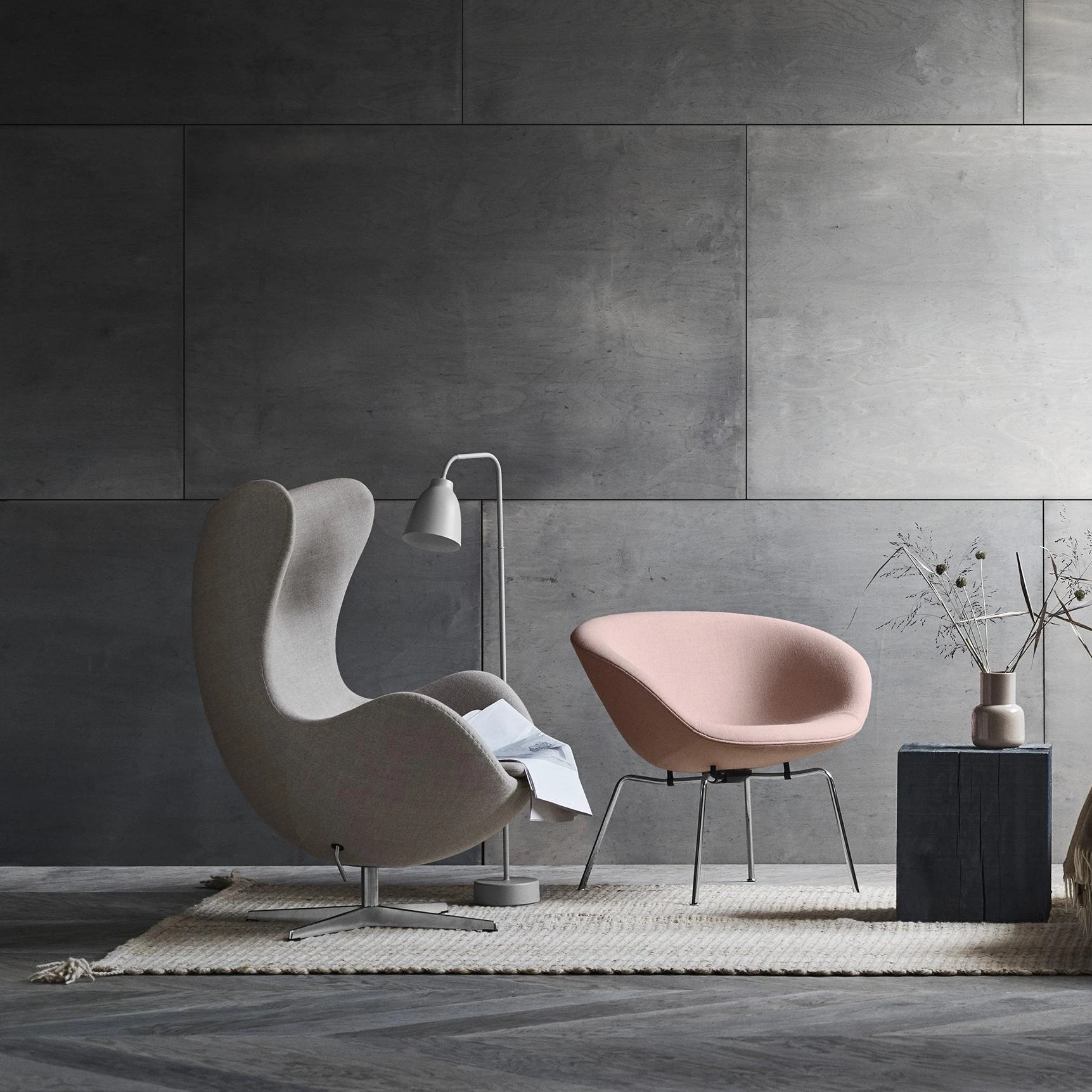 Fritz Hansen Egg/ Das Ei™ Loungesessel Stoff - Image 3