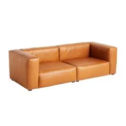 Hay Mags Soft 2,5-Sitzer Sofa Leder 238x103,5x67cm
