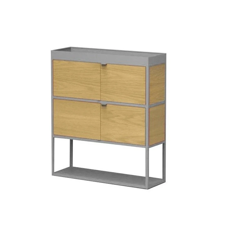 Hay New Order Regal Mit Tür 100x115cm