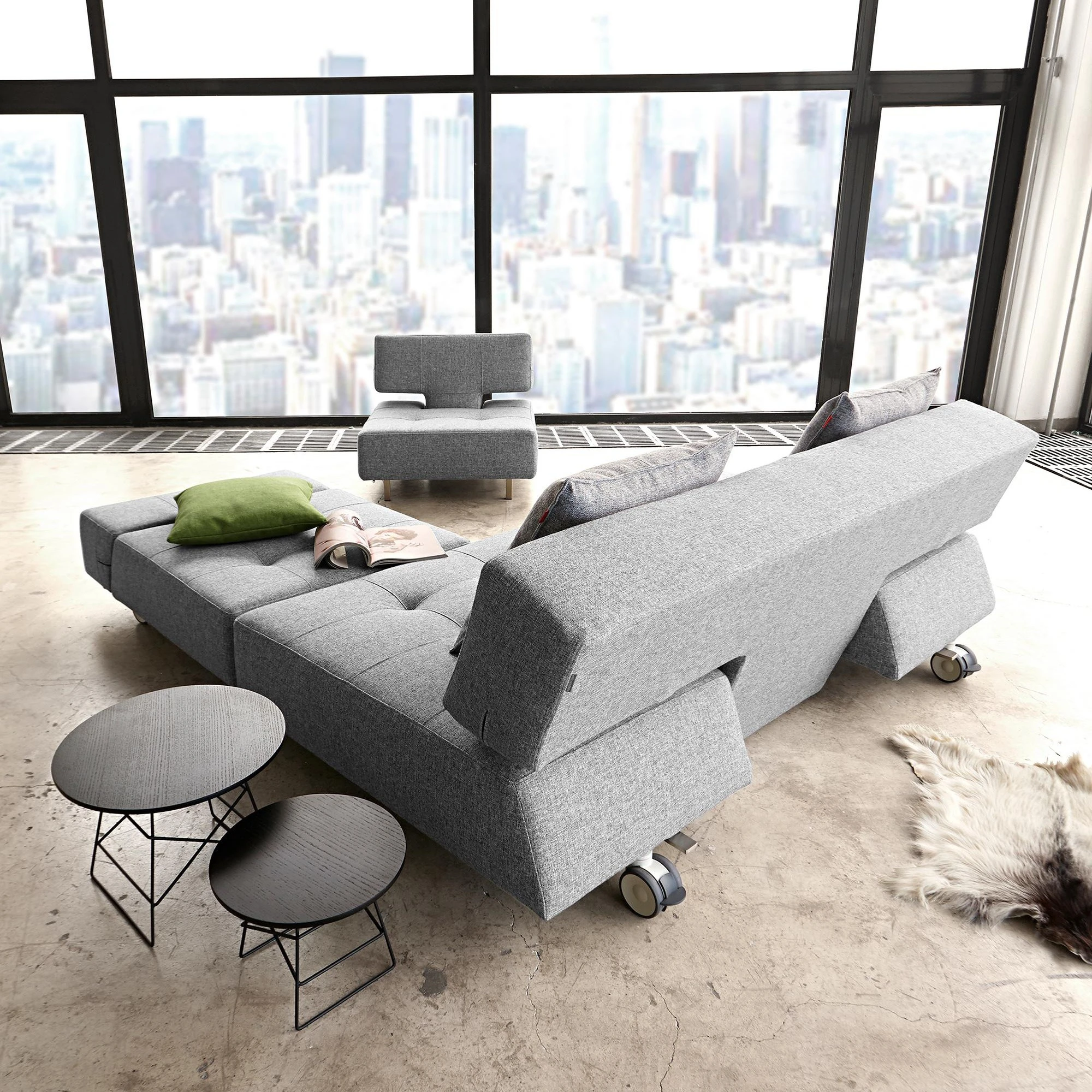 Innovation Long Horn Deluxe Excess Schlafsofa 210x114cm - Image 9