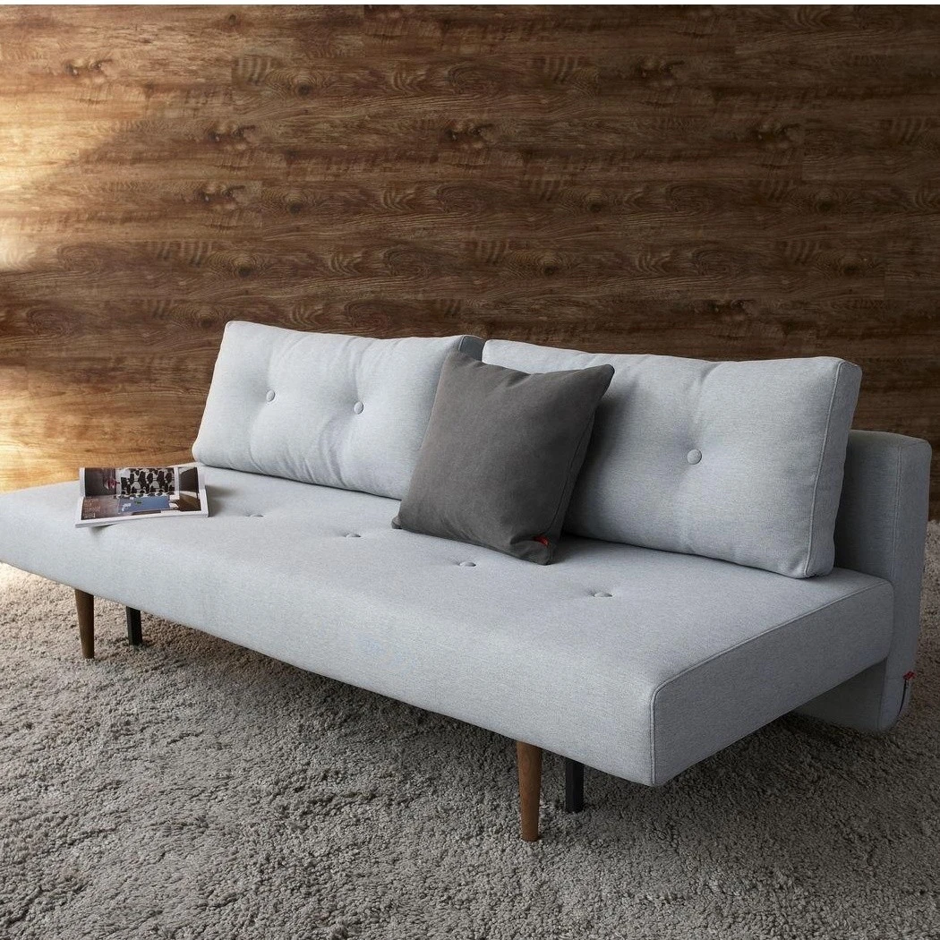 Innovation Recast Plus Schlafsofa Beine Dunkles Holz 200x98cm - Image 2