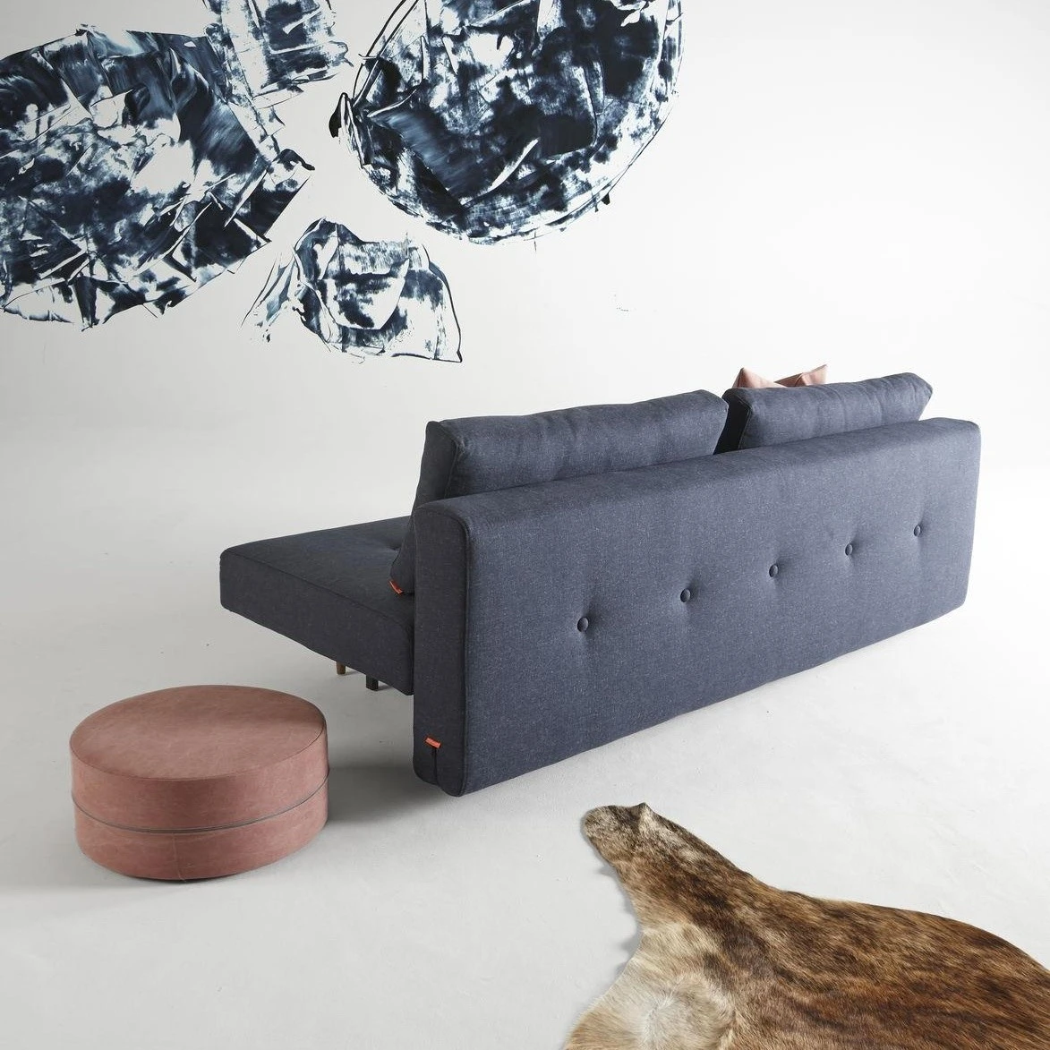 Innovation Recast Plus Schlafsofa Beine Dunkles Holz 200x98cm - Image 5