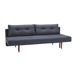 Innovation Recast Plus Schlafsofa Beine Dunkles Holz 200x98cm