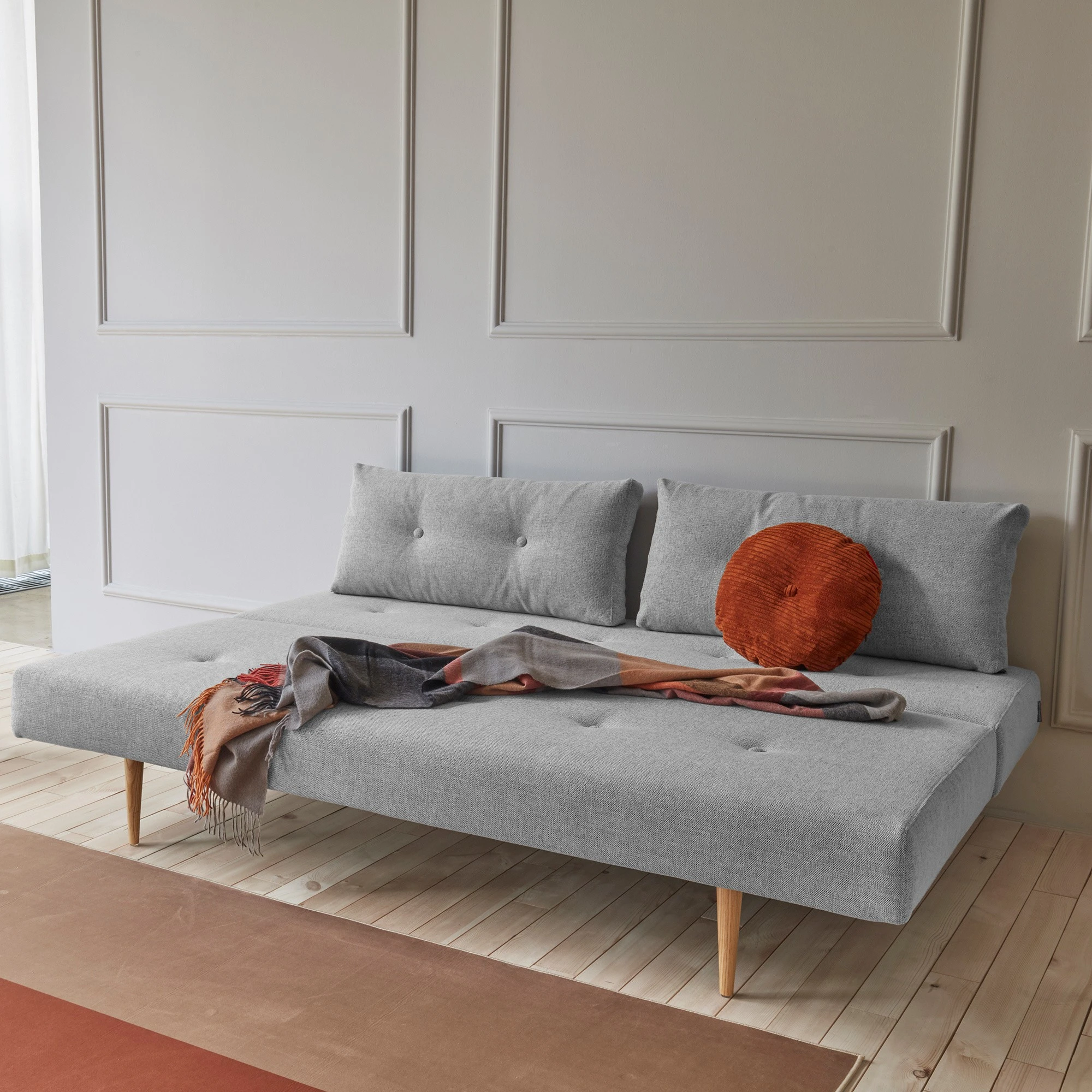 Innovation Recast Plus Schlafsofa Beine Helles Holz 200x98cm - Image 3