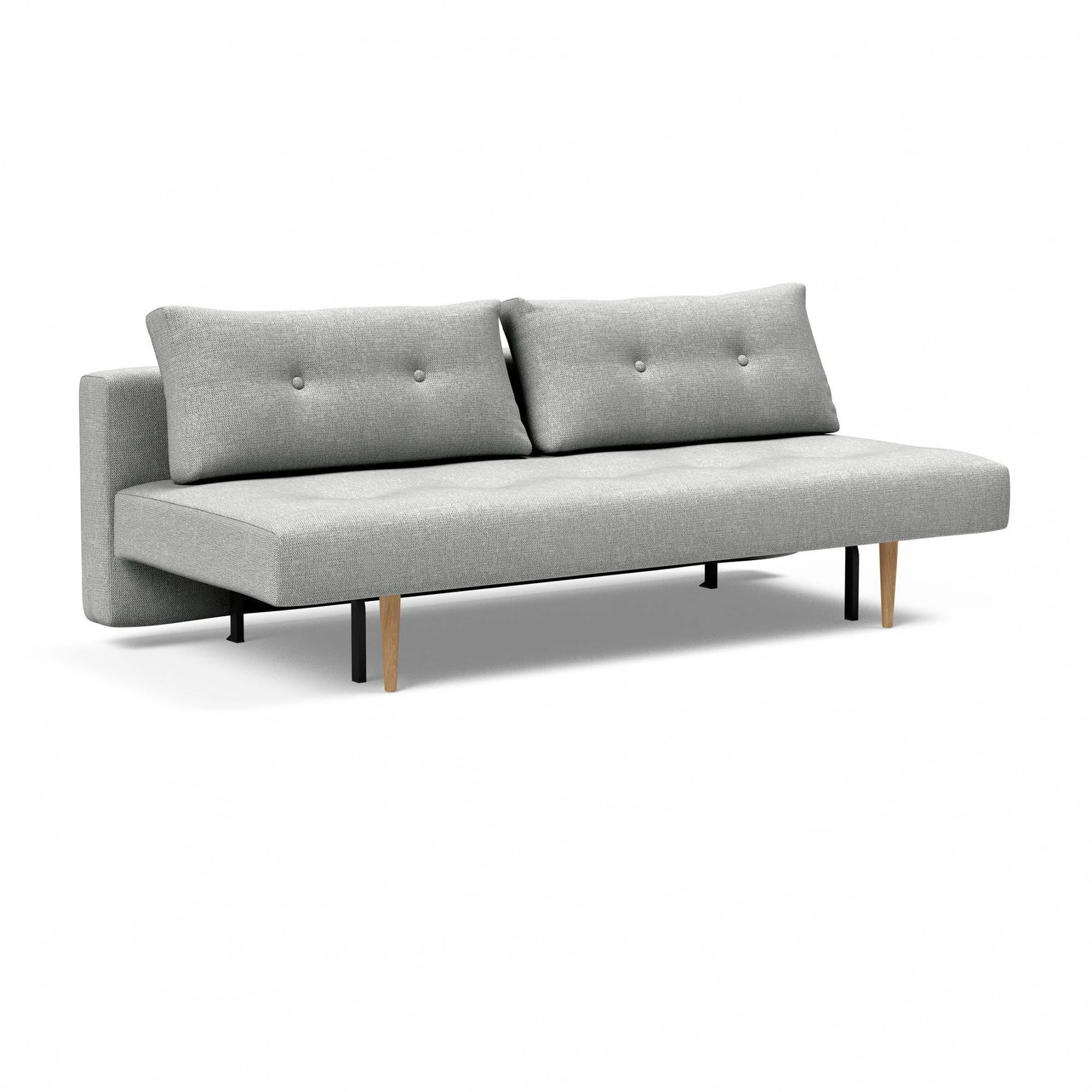 Innovation Recast Plus Schlafsofa Beine Helles Holz 200x98cm