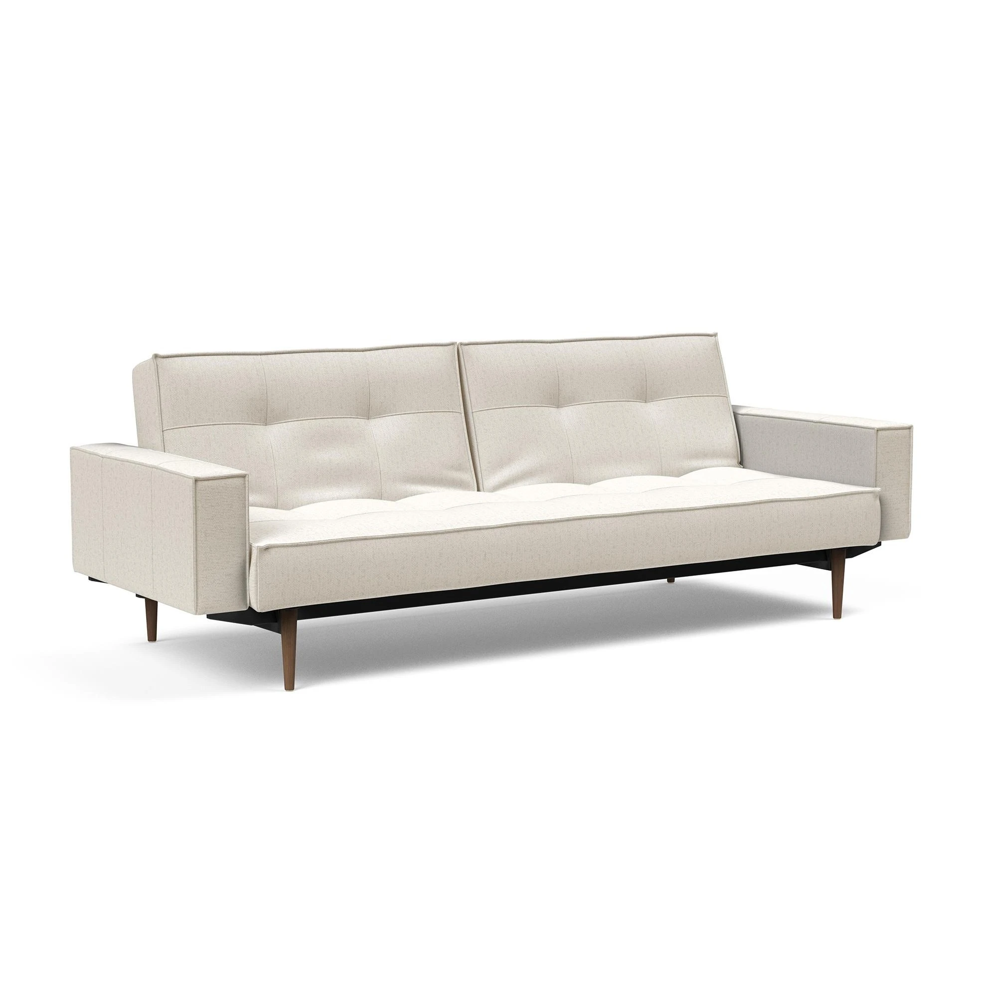 Innovation Splitback Styletto Schlafsofa Mit Armlehnen Holz Dunkel - Image 23