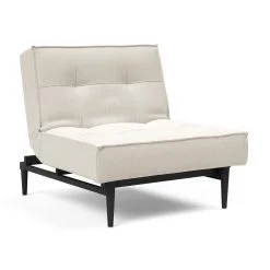 Innovation Splitback Styletto Sessel Holz Schwarz