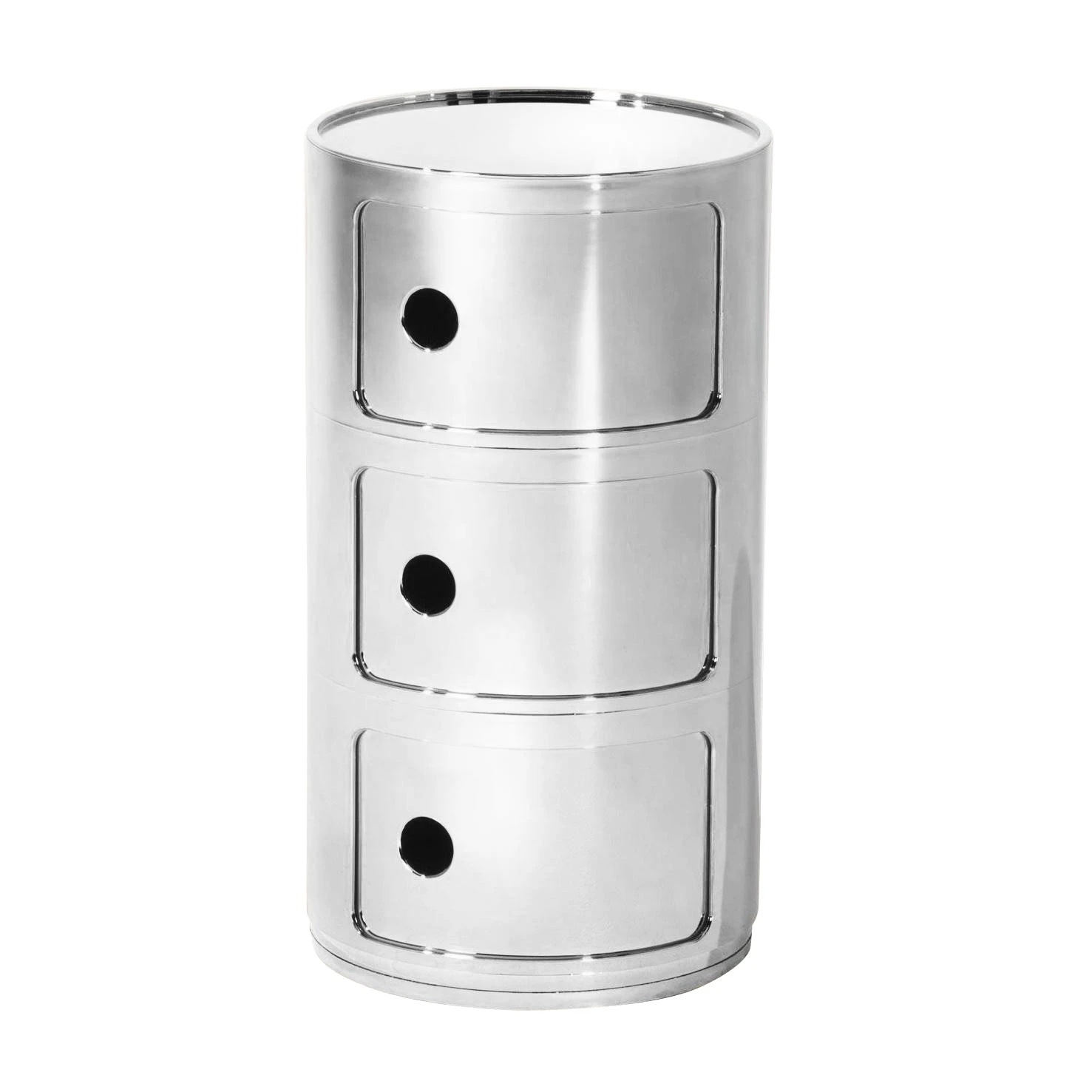 Kartell Componibili 3 Metallic Container - Image 5