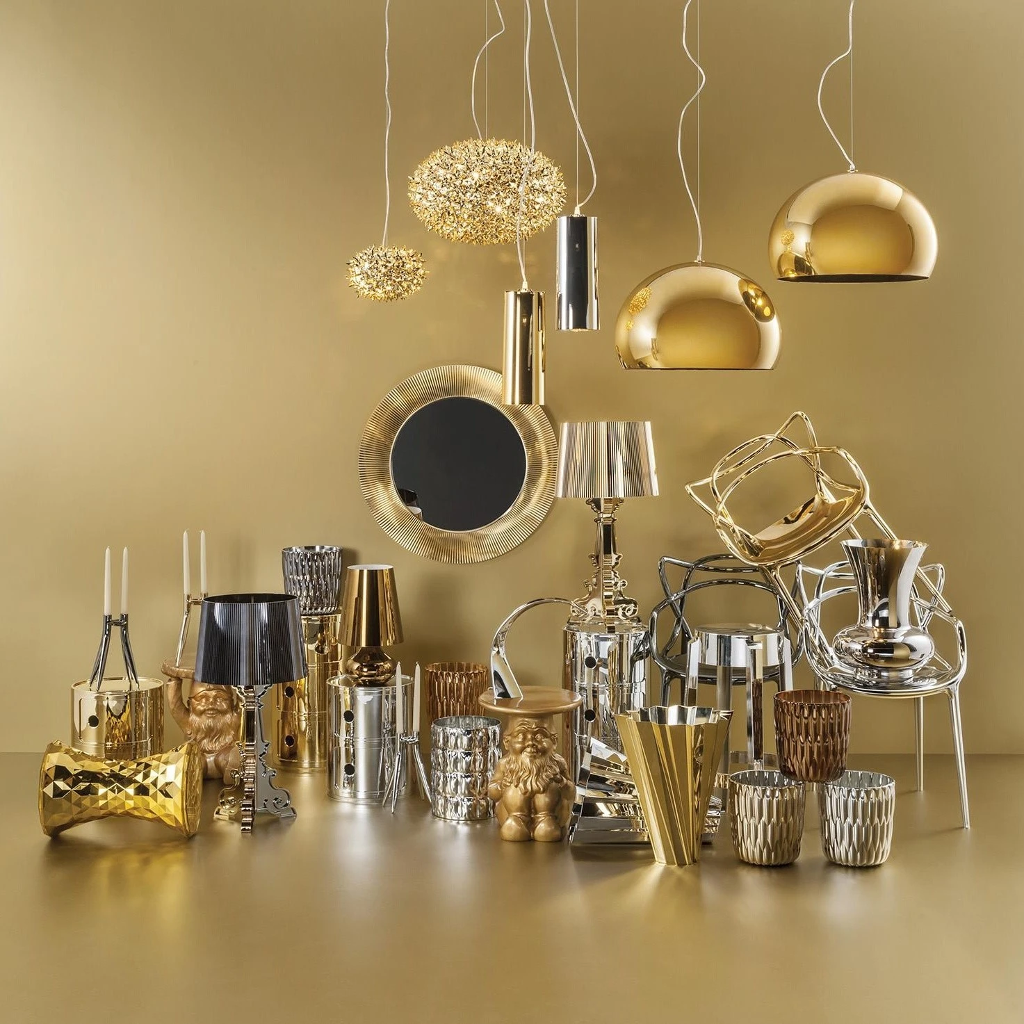 Kartell Componibili 3 Metallic Container - Image 4