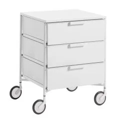 Kartell Mobil 3 Container Mit Rollen Matt