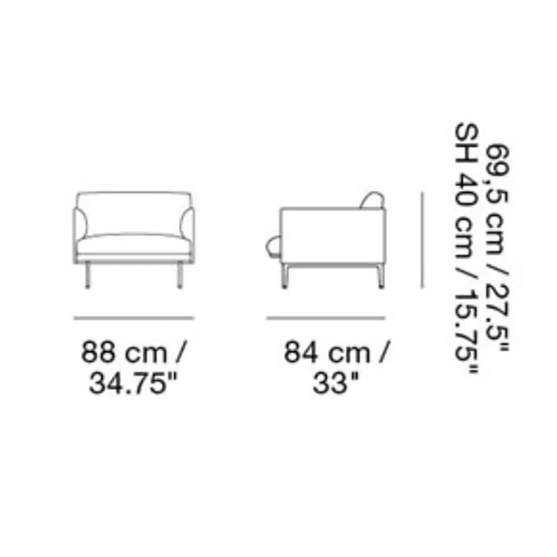 Muuto Outline Sessel - Image 4