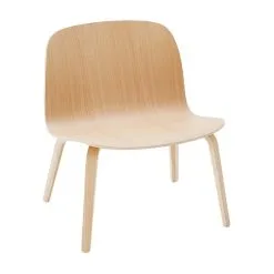 Muuto Visu Lounge Chair Mit Holzgestell