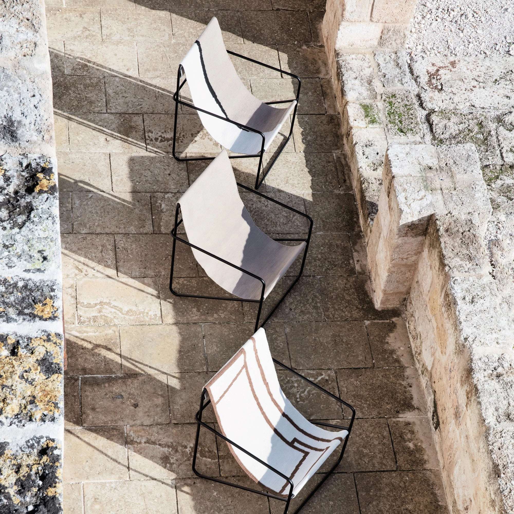 Ferm LIVING Desert Loungestuhl Gestell Schwarz - Image 4