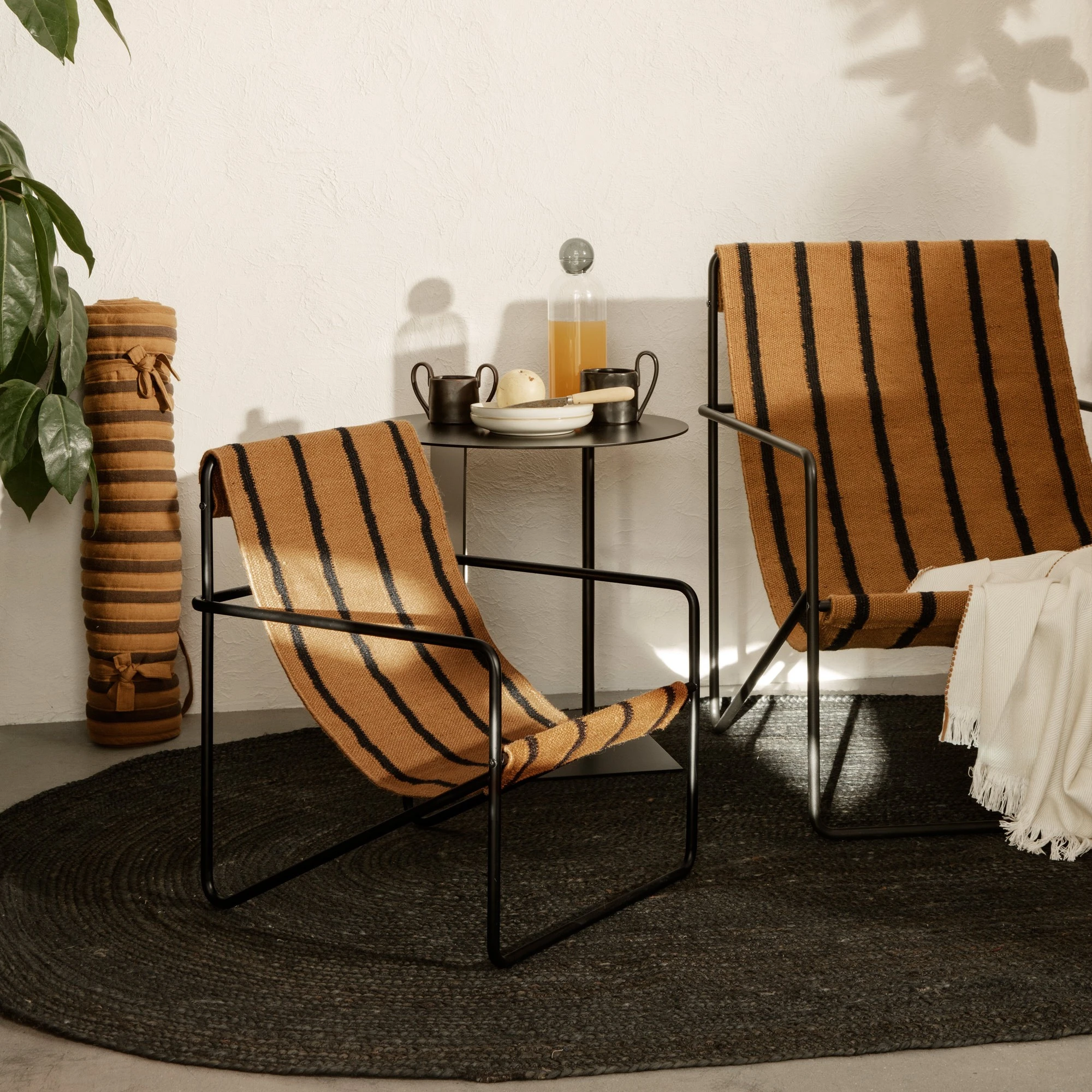 Ferm LIVING Desert Loungestuhl Gestell Schwarz - Image 11