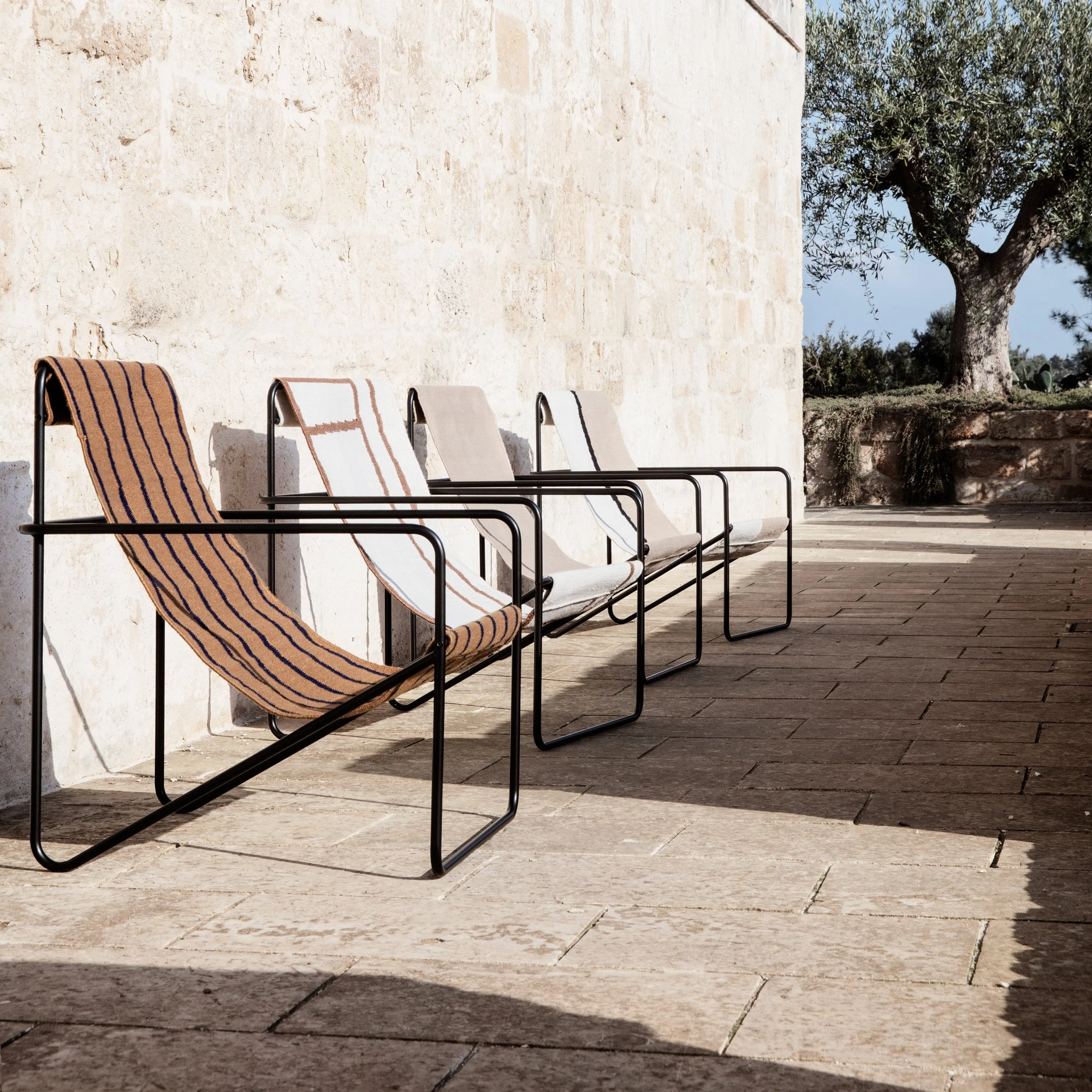 Ferm LIVING Desert Loungestuhl Gestell Schwarz - Image 12